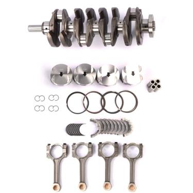 Imagem de DAYSYORE Kits de virabrequim de motor 2,4L e biela de pistão com ajustes para 2012-2016 Lacrosse Regal Verano, para Malibu Orlando Equinox Captiva Sport 2.4L, substitui OE 12578164 12654958 12646457