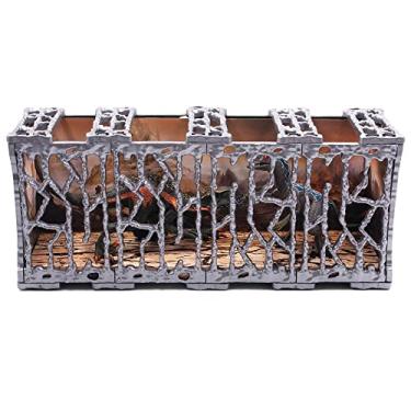 Imagem de Dinossauro na Jaula Duplo com Movimento Pica Pau Brinquedos