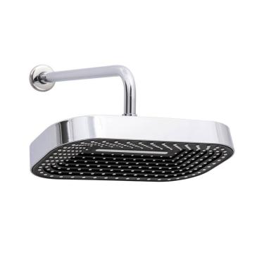 Imagem de Ducha Chuveiro Retangular de Parede Guamá Pingoo.casa - Prata