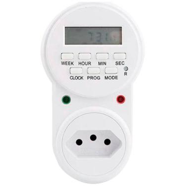 Imagem de Temporizador Timer Digital Programável Tomada Bivolt Fertak