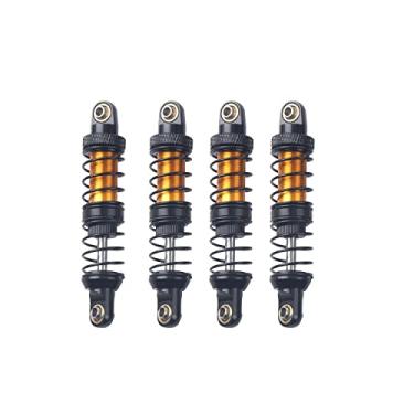 Imagem de Amortecedor de metal ShareGoo, 4 peças, 70/80/90/100/110/120 mm, compatível com Tamiya CC01 Traxxas TRX4 Axial SCX10 D90 D110 RR10 1/10 RC Crawler Car (distância do orifício de 70 mm)