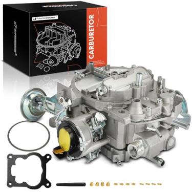 Imagem de A-Premium Carburador de 4 cilindros compatível com Chevrolet Camaro 1987-1990, Caprice 1990, Corvette 1990, 5.0L 305Cu 5.7L 350Cu, substituição # 17066422, afogador elétrico