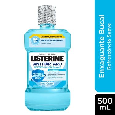Imagem de Enxaguante Bucal Listerine Tartar Control Anti-Séptico Bucal 500ml