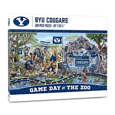 Imagem de YouTheFan NCAA BYU Cougars Jogo Day at The Zoo Quebra-cabeça 500 peças