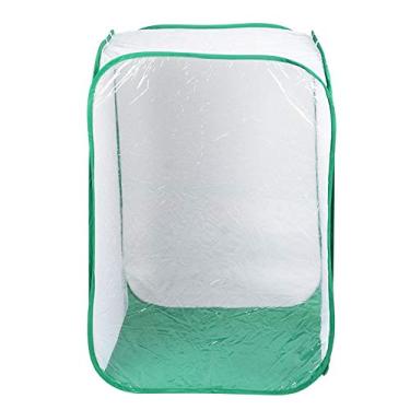 Imagem de TOPINCN Habitats de Malha Dobrável de Gaiola Com Ampla Abertura e Alça de Zíper 60 X 60 X 90cm para Observação de Borboletas para Crianças Estudantes