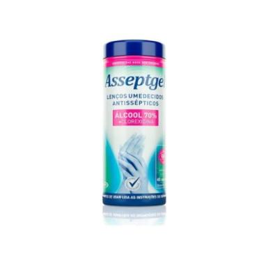 Imagem de Lenço Umedecido com Alcool 70% Asseptgel Antibactericida - START QUIMI