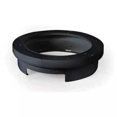 Imagem de Dispensador de papelão de 23 cm sob o armário - Rack de plástico preto 57006, para espaços compactos, trailers e trailers, instalado sob armários ou prateleiras, fácil armazenamento de suportes de