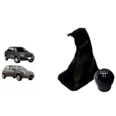 Imagem de Coifa Bola Manopla Cambio Preta Corsa Classic Celta Prisma