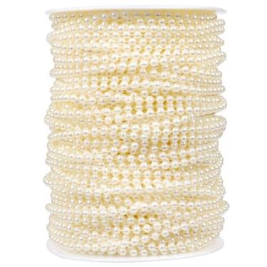 Imagem de Cordão de marfim Garland Cadikez Pearl Beads 54 m 4 mm