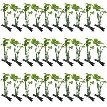 Imagem de  Clips para el cabello Luinabio 30 piezas estilo plantas colores mixto