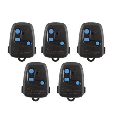 Imagem de Kit 05 Controles 3C Preto Portão Peccinin Nice - Pecccinim Nice