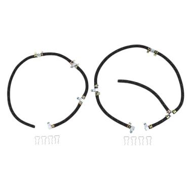 Imagem de DriveFix Conjunto de linha de retorno de injetor de combustível diesel, esquerda e direita para Chevrolet Silverado 2500 HD 2004-2010, 3500 HD 2007-2010, GMC Sierra 2500HD 2007-10, 3500HD 2004-10