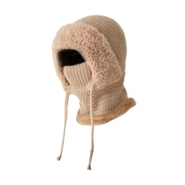 Imagem de oshhni Balaclava Máscara de Esqui Máscara Facial Completa para Neve, Snowboard, Pesca, Motociclismo Adulto, Cáqui