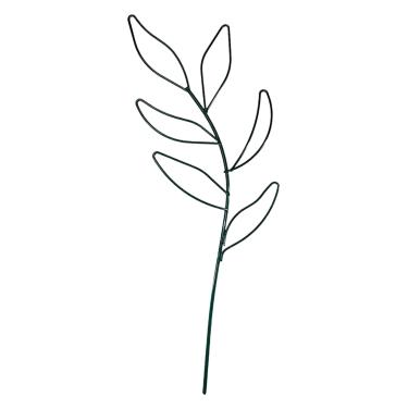 Imagem de Trellis de plantas em vasos, treliça de plantas internas | As folhas moldam treliças de jardim de metal para escalar | Suprimentos de jardim, apoio de escalada, planta doméstica para vegetais