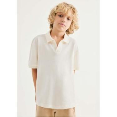 Imagem de Camisa Polo Infantil Menino Texturizada-Masculino