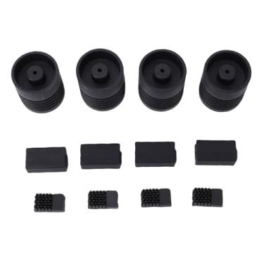 Imagem de WALFRONT Almofada para Pés de Impressora 3d, 4 Unidades, Anti-vibração, 4 Escovas de Bico, Mangas de Silicone, Anti-vibração, Absorção de Choque, Pés de Silicone