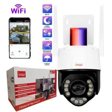 Imagem de Câmera de Segurança Vigilância Monitoramento Via Internet IP - Ipega
