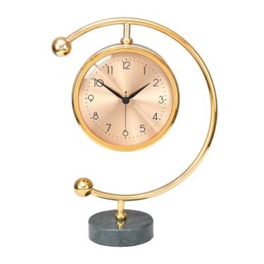 Imagem de Relógio de mesa criativo relógio de mesa sala de estar relógio de mesa silencioso relógio de decoração de casa relógio quarto relógio silencioso relógio de mesa