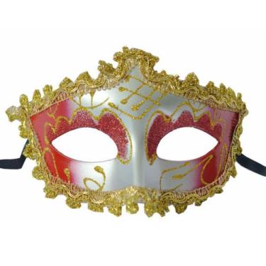 Imagem de Máscara Christmas Princess Show Plastic Masquerade Half Face - yiweisa