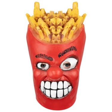 Imagem de Máscara de capa de cabeça, batatas fritas, fantasia de cosplay de Hall