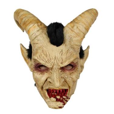 Imagem de Máscara de Halloween Lucifers Cosplay Creepy Headgear Masquerade - yiw