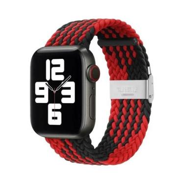Imagem de Pulseira Elástica Trançada Solo Loop Para Apple Watch De 44mm, 49mm, 4