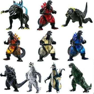 Imagem de Conjunto de bonecos Godzilass Monster Toy Doll Anime Collection 10 uni