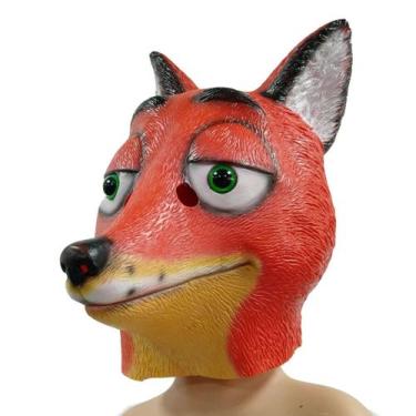 Imagem de Máscara de cosplay Foxs Nicks Halloween, Carnaval, Páscoa, látex - yiw