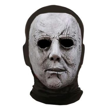 Imagem de Máscara de Halloween Michael Myers Cosplay Latex para adultos - yiweis