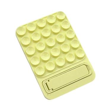 Imagem de Suporte De Telefone Multifuncional De Silicone Com Sucção, Suporte De 