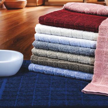 Imagem de Kit 10 Unidades - Toalha Piso para Banheiro Margex Felpudo 100% Algodão 44cm x 65cm Saída Box - Sortido