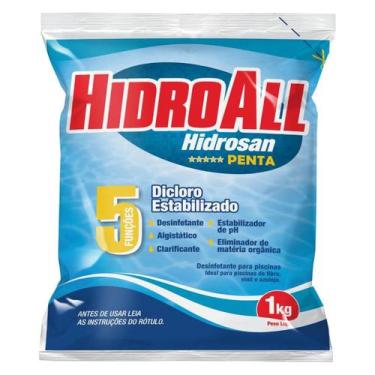 Imagem de Cloro Granulado Hidrosan Penta 1kg - Hidroall