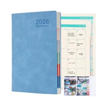 Imagem de Planejador Portátil A5 De Bolso: Caderno Diário E Semanal, Agenda 365 