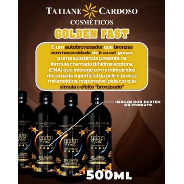 Imagem de Golden Fast autobronzeador 500ml - Tatiane cardoso cosméticos 