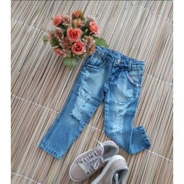 Imagem de Calça infantil feminina - Jeans