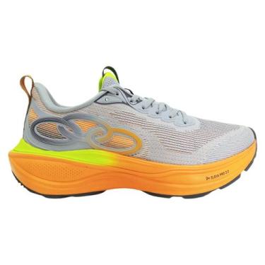Imagem de Tênis Masculino Esportivo Olympikus Pride 4 Corrida Com Meia 394, Cinz