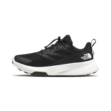 Imagem de The North Face Tênis de corrida unissex infantil Altamesa Trail | Entressola de EVA leve e altamente acolchoada, Tnf preto/cinza asfalto, 1 Big Kid