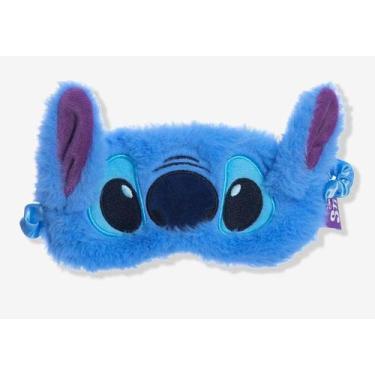 Imagem de Máscara De Dormir 3D Disney Stitch Licenciada Desenho do Tecido:Azul