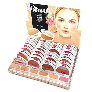 Imagem de Blush Pêssego Ruby Rose 6104 B1 Rosto Corado Maquiagem