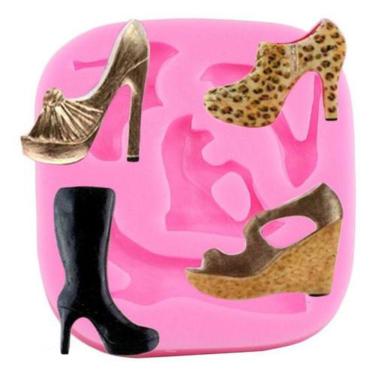 Imagem de Molde De Silicone, Bota, Sandalia, Sapato