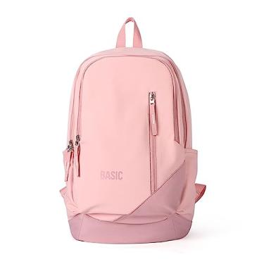 Imagem de Ankexin Mochila escolar estilo japonês, mochila para laptop, mochila de viagem de grand...