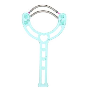 Imagem de Removedor de pelos faciais portátil, dispositivo de mola de plástico, depilador facial, lábios, ferramenta de beleza, melhor para remoção rápida e fácil de pelos das raízes (Verde)