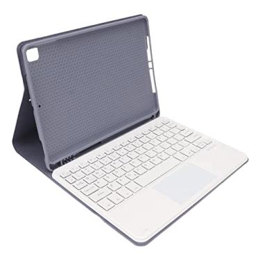 Imagem de Teclado para Tablet Trackpad Magnético Auto Sleep Kickstand Suporte para Lápis Teclado Sem Fio, Projetado para IOS Tablet Air 2 9,7 pol., Pro 9,7 pol., 9,7 pol. (2017/2018), Com