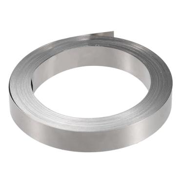 Imagem de A ABSOPRO Placa de fita de níquel puro para carro 0,2 x 10 mm, tiras de níquel puro de 10 m para bateria 18650, pacote de bateria de lítio, soldagem, 99,6% de pureza, tom de níquel prateado