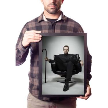Imagem de Quadro Dr Gregory House Serie Medicina Poster & Moldura - Fanarte