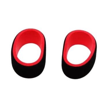 Imagem de Pega De Espuma Para Volante De Carro RC Bicolor Para Traxxas Tqi Futab