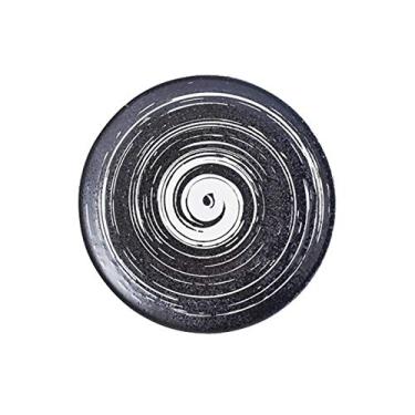 Imagem de Prato de serviço Cerâmica Western Round Shallow Plates Dish Talheres Bife Massa Restaurante Café Pratos de Bolo Prato de Pires Salada Palha Talheres 1 Peça Pratos (Cor: E, Tamanho: 15 cm)