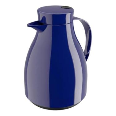 Imagem de Garrafa Térmica Com Gatilho Paris Chá/Café 500ml(Azul)