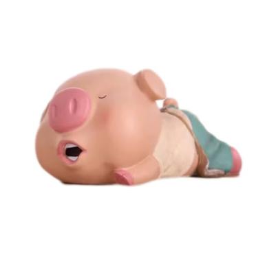 Imagem de ZABEES Cofrinho de grande capacidade, presentes práticos para aniversário, Páscoa, cofrinho fofo para porco removível/não removível, pode tirar moedas