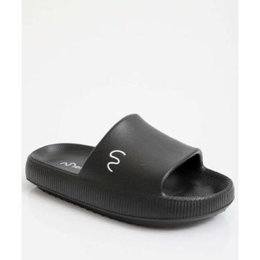 Imagem de Chinelo Infantil Slide Meleve Preto-61108, 29/30, Preto